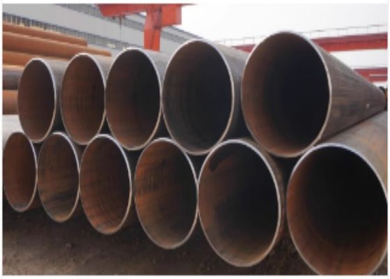 Çıplak Yapı borusu LSAW Duvar kalınlığı 5mm-50mm olan çelik boru