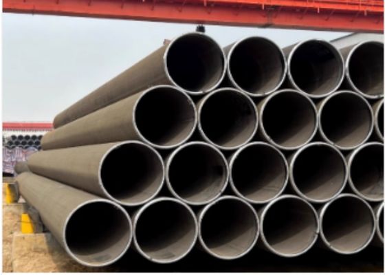 Büyük çaplı LSAW Çelik boru Yapısal ve Offshore projeler için dayanıklı