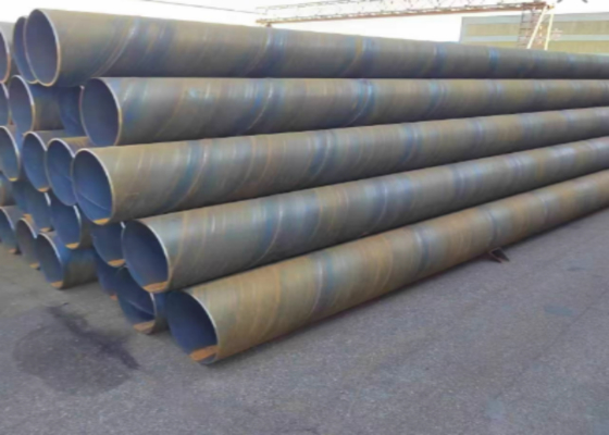 SSAW Çelik boru 219.1-2540mm İnşaat ve Petrol Teslimi için