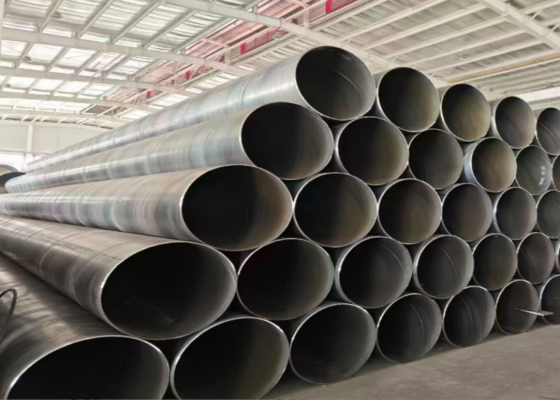 SSAW Çelik boru 219.1-2540mm İnşaat ve Petrol Teslimi için