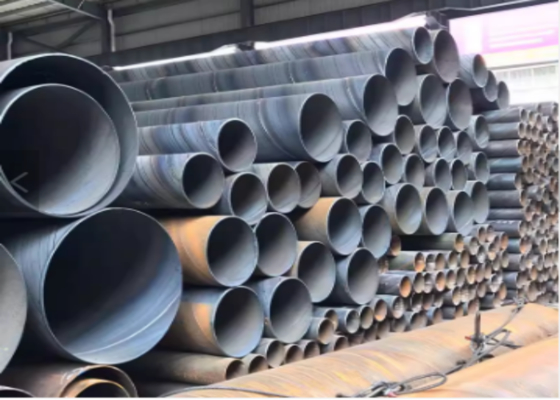SSAW Çelik Boru 219.1mm-2540mm Dış Çap 5mm-25.4mm Duvar Kalınlığı