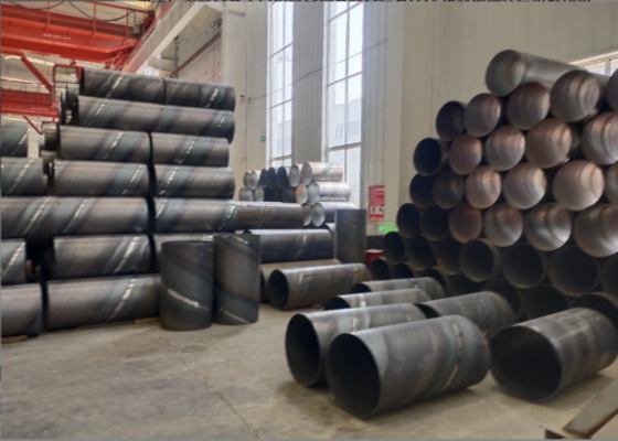 Düşük Basınçlı Sıvı İletimi için SSAW Çelik Boru 219.1mm-2540mm