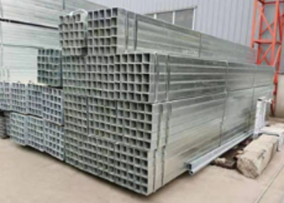 ASTM A500 Çelik Kutu Profiller 10000 Ton Tedarik Kapasitesi