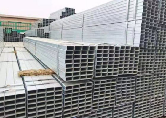 Çelik boş bölümler ASTM A500 kare dikdörtgen yuvarlak % 10 tolerans