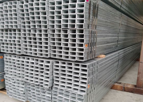 Çelik Kutu Profiller 0.5-50mm Kalınlık ASTM A500 Yapısal Borular için