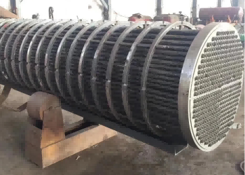 Yuvarlak Isı Değiştiricisi Çelik Tüp 0.7MM-30MM Duvar Kalınlığı
