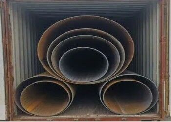 Duvar kalınlığı 5mm-50mm ve dış çapı 355.6mm-2320mm olan 3PE kaplamalı LSAW Çelik boru