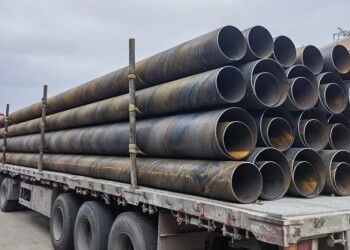 Oiled SSAW Steel Pipe with 219.1mm – 2540mm Diameter for Low Pressure Liquid Delivery in Construction and Pipeline Projects
