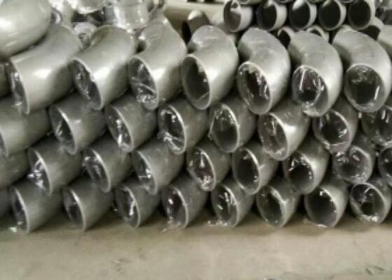 OEM Yüksek Korozyon Direnci ve ASME B 16.9 Standartı ile 1/2 Inch - 24 Inch Boyut Aralığı ile Sahte Paslanmaz Çelik Boru Bileşenleri