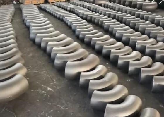 Endüstriyel kullanım için Butt kaynak bağlantısı ile 1/2 inç galvanizli çelik boru armatürleri