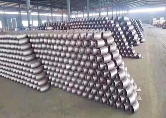 Endüstriyel kullanım için Butt kaynak bağlantısı ile 1/2 inç galvanizli çelik boru armatürleri