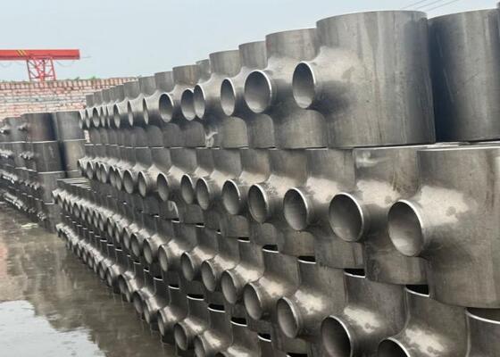 304 Paslanmaz Çelik boru armatürleri Butt kaynak bağlantısı ile Yüksek korozyon direnci ve hassas işleme toleransı +/- 0.01mm