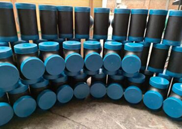 ASME B 16.9 Butt kaynak bağlantısı ve galvanizli yüzey tedavisi ile standart çelik boru armatürleri