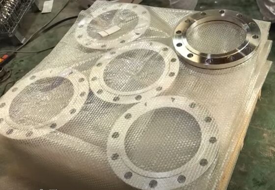 1/2 inç 48 inç çelik kaydırma Flanş pas geçirmez yağ yüzey ve güvenli boru bağlantıları için ANSI standardı ile