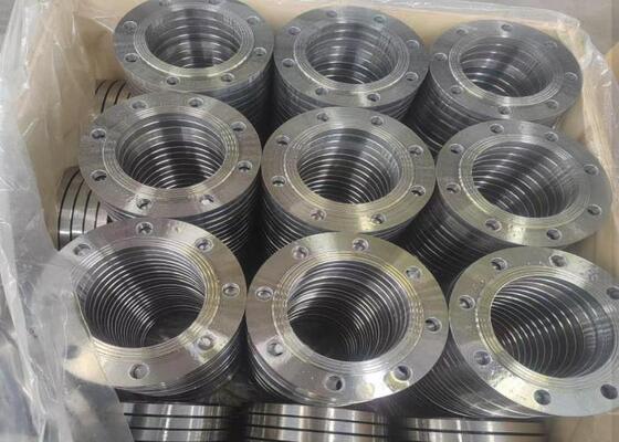 Sınıf 1500 Çelik Flanges ve Flanges Halkası 1/2 inç 48 inç Boyut aralığı boru hattı için tasarlanmıştır