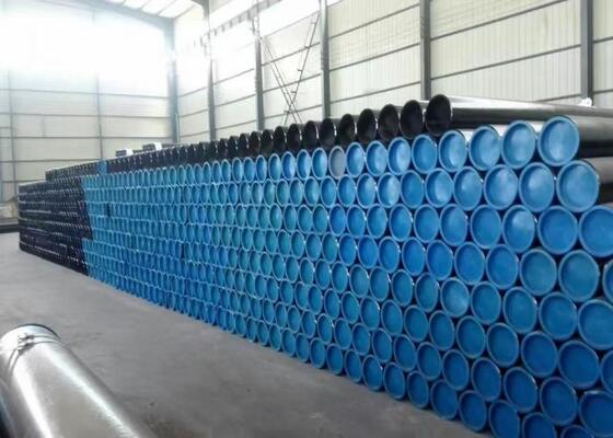 Endüstriyel Uygulamalar İçin API 5L Uyumlu, 2mm ila 60mm Et Kalınlığına ve FBE Kaplamalı Dikişsiz Çelik Boru