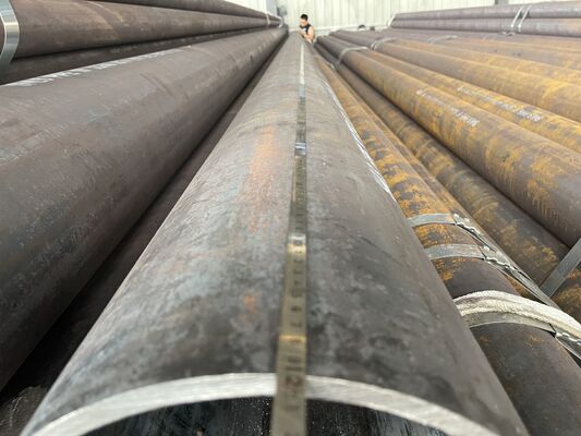 2mm ila 60mm Et Kalınlığı, Eğimli/Düz/Dişli Uçlar ve FBE/2PE/3PE Kaplamalı Dikişsiz Çelik Boru