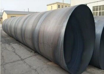 SSAW Çelik boru 5 mm ve 25.4 mm duvar kalınlığı Endüstriyel inşaat ve sıvı taşıma için idealdir