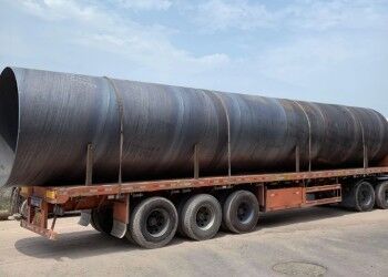 5mm-25.4mm Duvar kalınlığı SSAW Çelik boru sınıfı X42-X60 sıvı taşımacılığı için Decoiling işleme hizmeti ile
