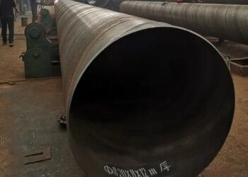 GB Standart SSAW Çelik Boru 5 mm'den 25.4 mm'ye kadar duvar kalınlığı ve 219.1 mm'den 2540 mm'ye kadar dış çaplı inşaat ve imalat için