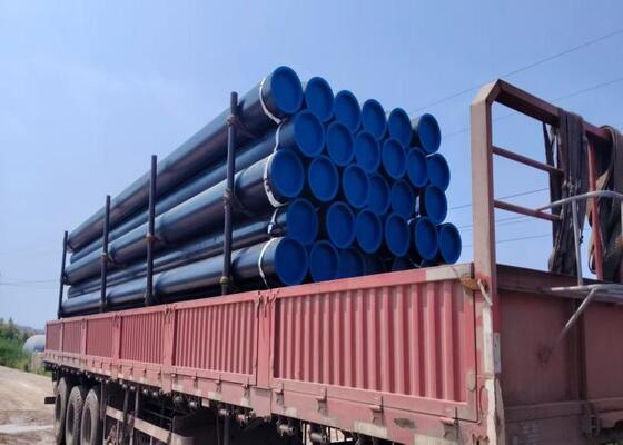 Yapısal uygulamalar için uzunluğu 1-24M olan galvanizli çelik ERW çelik boru