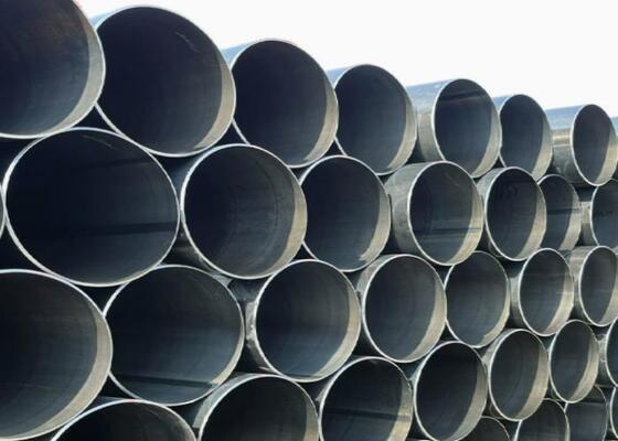 0.5-60 mm Duvar kalınlığı ERW Çelik boru ASTM A500 Çeşitli Mühendislik Projeleri için Sertifikalı