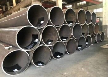 2 inç galvanizli LSAW çelik boru UT denetimi ile boru yığma inşaatı için